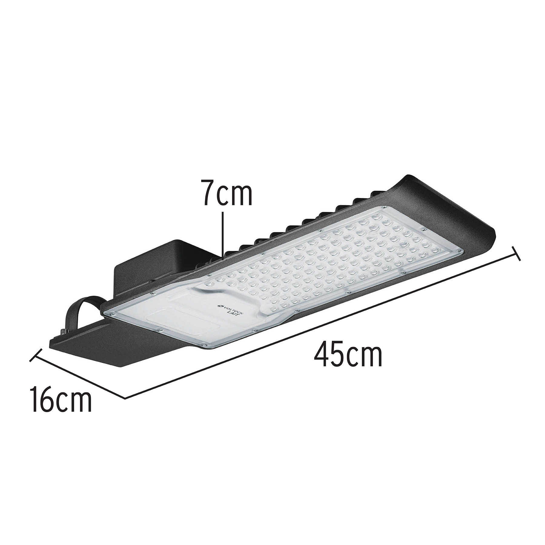 46259 / Luminario suburbano plano de LED 100 W alta intensidad, Volteck