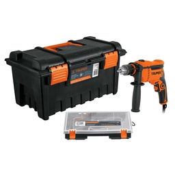 [10884] 10884 / Rotomartillo 1/2' 650W, caja para herramienta y organizador, Truper