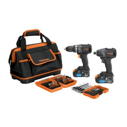 [102235] 102235 / Combo rotomartillo y destornillador de impacto, 20V, MAX, Truper