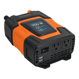 [10490] 10490 / Inversor de corriente de 750 W con puertos USB, Truper